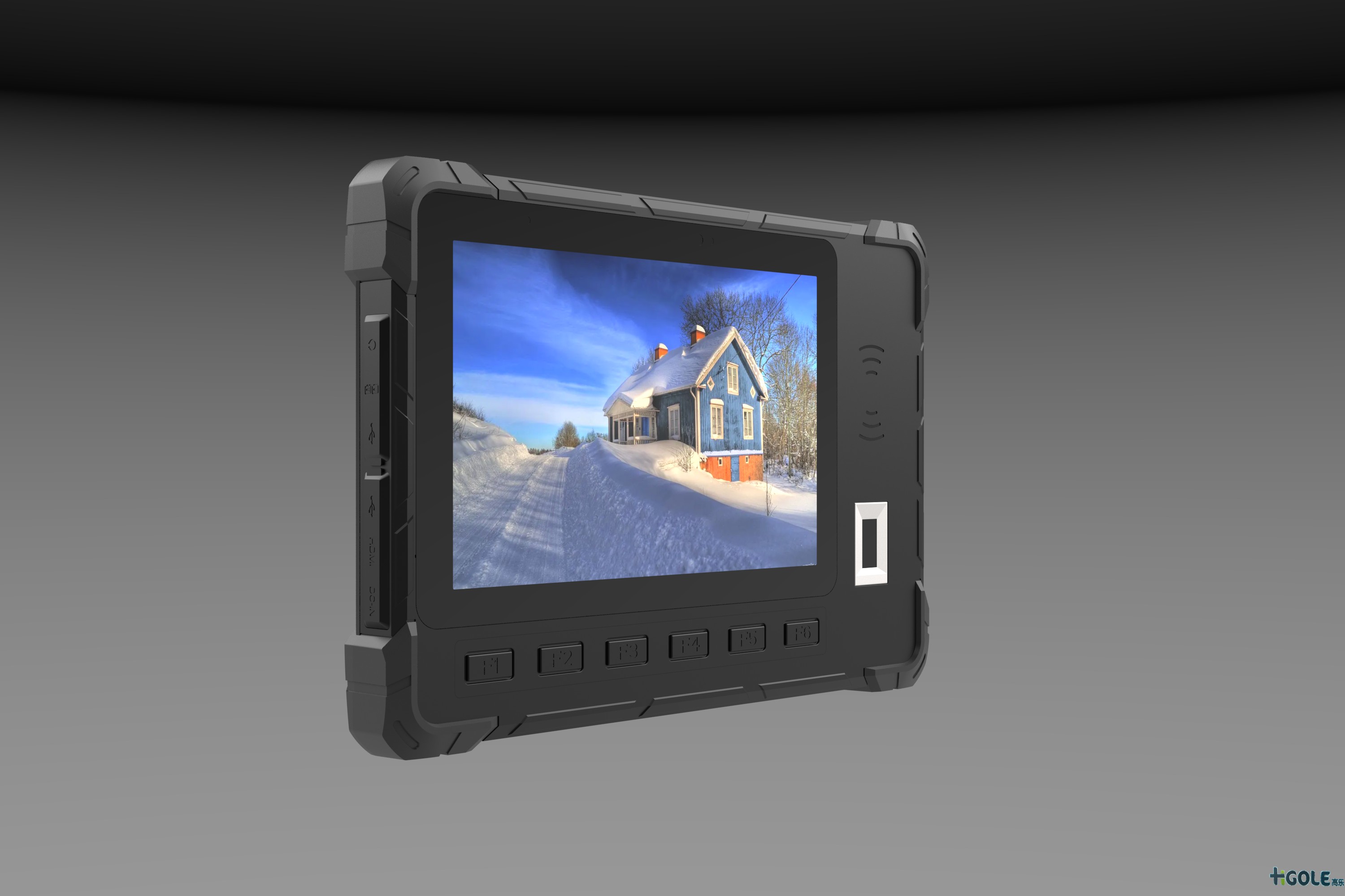 身份指纹识别工业平板电脑