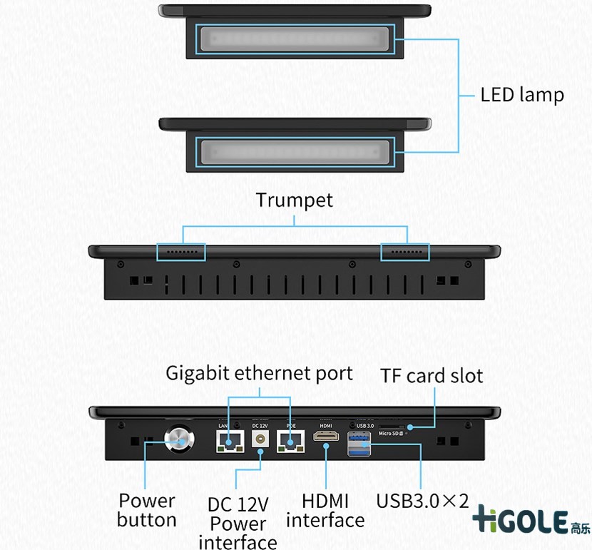 10寸工业平板电脑