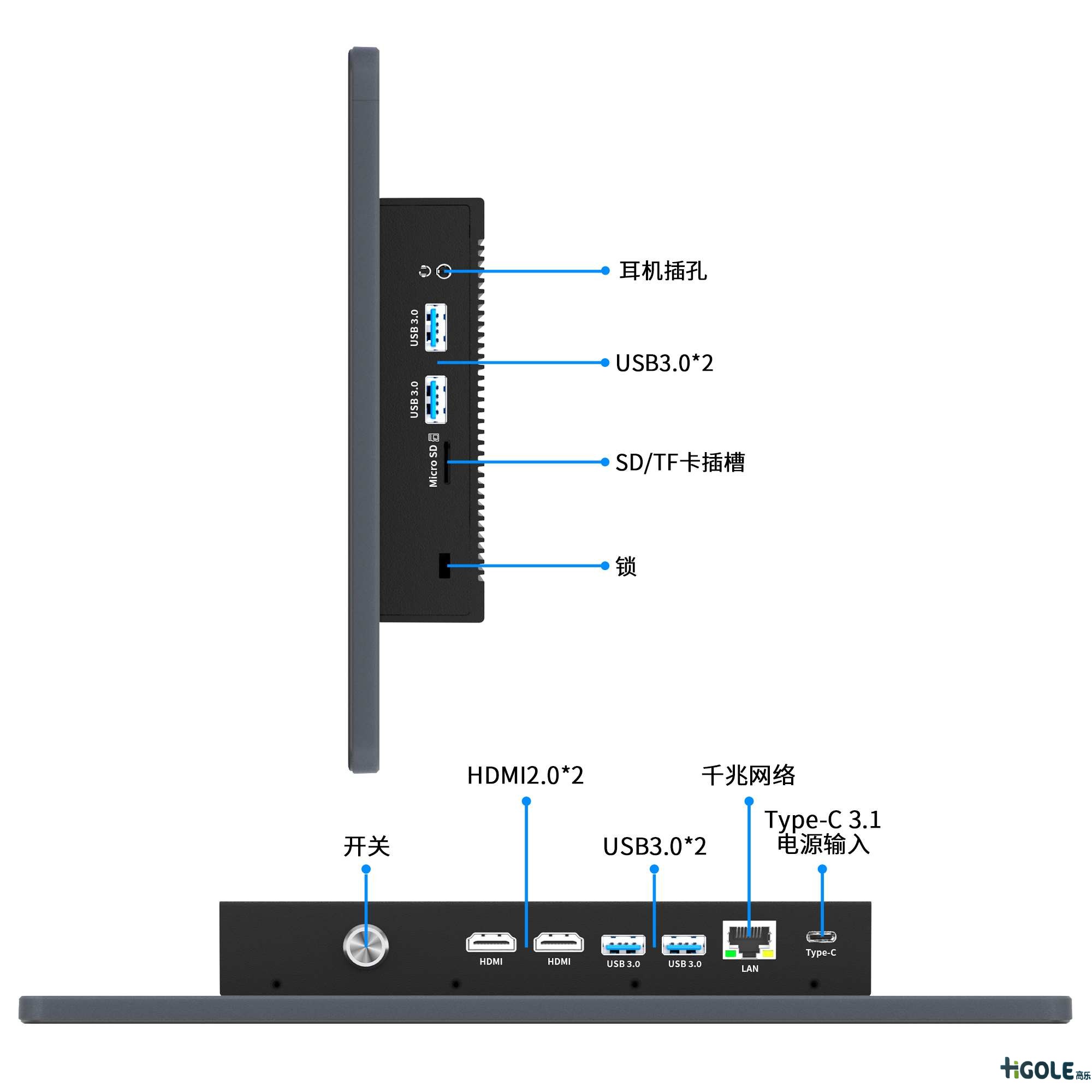 工业一体机电脑