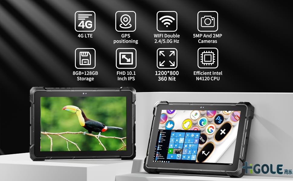 4G卡三防平板电脑