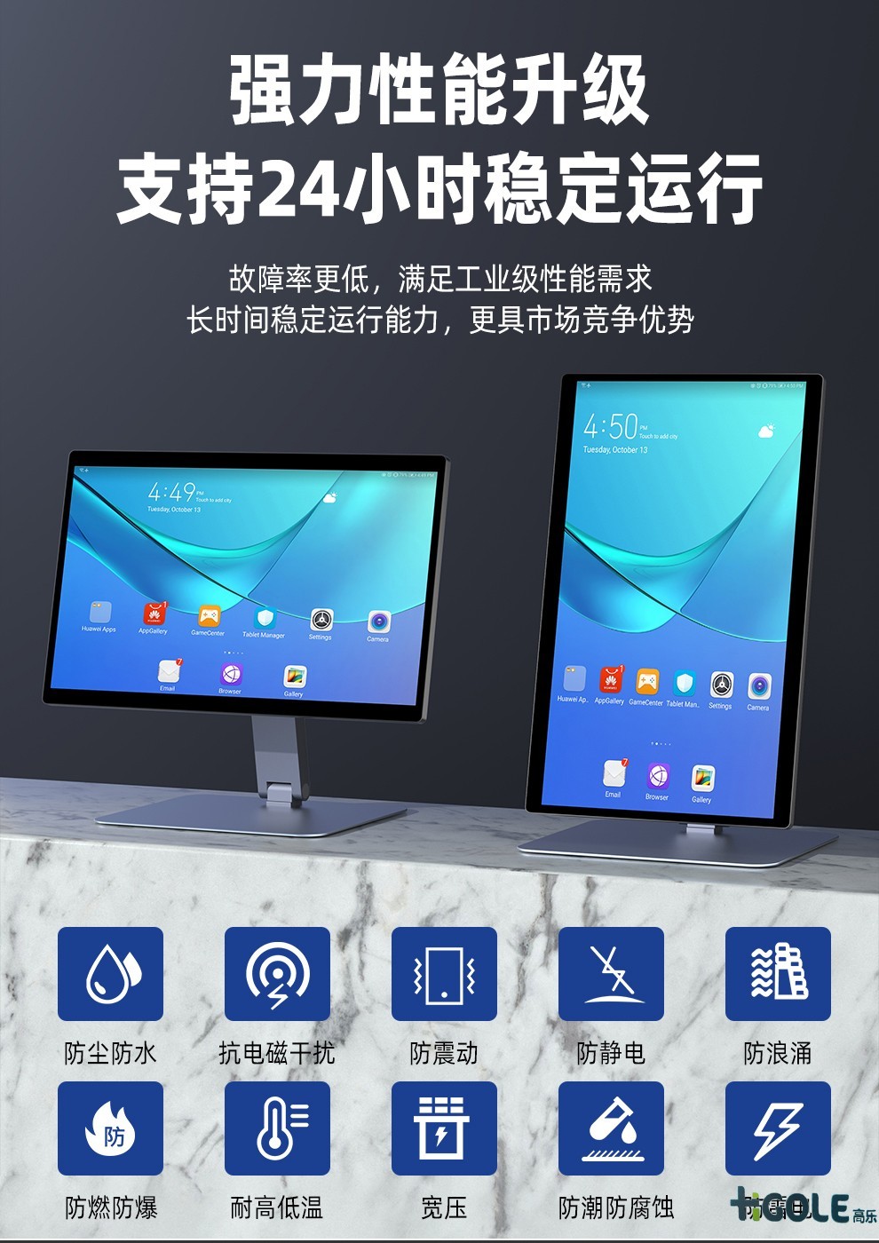 21.5寸工控触摸一体机